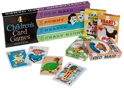 ThinkFun 4 Children's Card Games