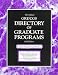 The Official Gre Cgs Directory of Graduate Programs: Engineering, Business