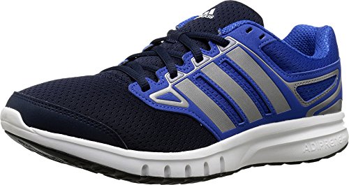 adidas Performance Men's Galactic Elite M Running Shoe,White/Blue/Iron Metallic/Grey,8 M US
