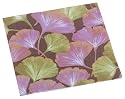 Caspari Ginkgo Leaves Set of 20 Paper Cocktail Napkin, Brown