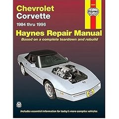 Chevrolet Corvette (1984-1996) Automotive Repair Manual (Haynes Automotive Repair Manuals)