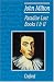 Paradise Lost: Bk.1 & 2: John Milton: Bk.1 & 2 (Oxford Student Texts)