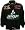 Dale Earnhardt Jr. #88 AMP Black Youth Cotton Twill Jacket - S