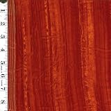 Red crushed velvet fabric 45 inch wide (broomstick look) rayon nylon acetate blend - HALF YARD