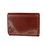 Derek Alexander Leather Ladies Mini Clutch with Embossing