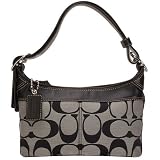 Coach Signature E/W Duffle Black/White 13359