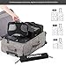 FOREGOER 5 Set Packing Cubes Travel Luggage Organizers with Laundry Bag – Black