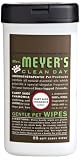 Mrs. Meyers Gentle Pet Wipes