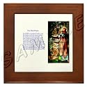 The 23rd Psalm with Jesus the Good Shepherd Framed Tile