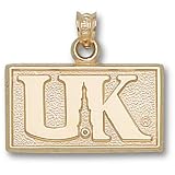 University of Kentucky Tower Logo Pendant (14kt)
