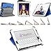 Touchfire Ultra-Protective Case, 3-D Keyboard, Sound Booster & Magnetic Mount for iPad 2,3,4 - Blue