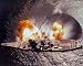 Uss Iowa Battleship Firing Guns Navy Art Poster Print - 16 X 20