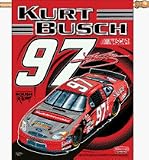 Kurt Busch Vertical Flag / Banner