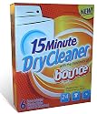 15 Minute Dry Cleaner with the Freshness of Bounce - 6 Count Dry Cleaning Cloths - Cleans 24 Garments
