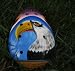 Ocarina Novelty Flute from Peru with Hand Painted Southwest Patterns