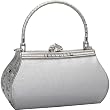 Coloriffics Handbags Rhinestone and Cut Out Evening Bag Coloriffics Handbags Rhinestone and Cut Out Evening Bag