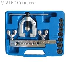 Universalset, welches f�r alle g�ngigen Bremsleitungssystem verwendet werden kann - B�rdelger�t, Spannbacken, 7x Druckst�ck