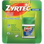 Zyrtec Allergy Tablets 45 ct (10 mg)