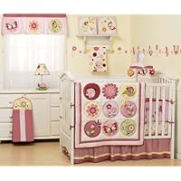 Kidsline Sorbet 6 Piece Crib Bedding Set