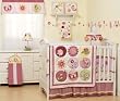 Kidsline Sorbet 6 Piece Crib Bedding Set
