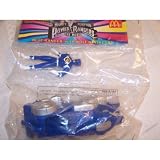 Mighty Morphin Power Rangers the Movie Blue Ranger with Wolf Ninjazord (McDonalds Happy Meal Toy)