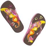 lovely butterfly flip flops