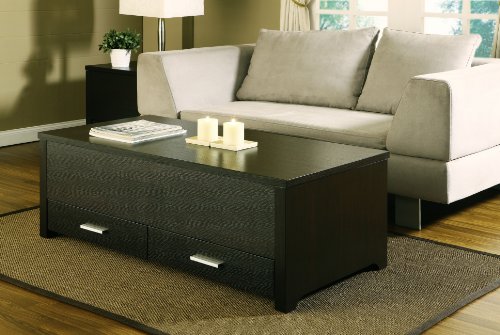 Enitial Lab Achley Trunk-Style Coffee Table, Dark Espresso Enitial Lab Achley Trunk-Style Coffee Table, Dark Espresso