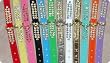 Fancy Rhinestone Dog Collar - Heidi - Double Row of Jewels - 12 Inch - Silver