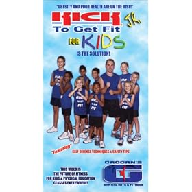 Kick to Get Fit Jr. - For Kids [VHS]