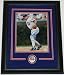 Ryne Sandberg Autographed Chicago Cubs 8x10 action Photo - Custom Framed