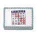 Lucks Edible Image Bingo Birthday, 12 pk