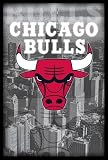 Chicago Bulls Logo Kirk Hinrich Eddy Curry Nba Art Framed Poster Print - 24