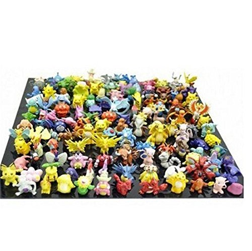 Cnft pokemon action figures, 144-piece, 2-3 cm (144 piece, all)