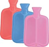 Cassandra Hot Water Bottle Double Ribbed (2 Side) - Colours May Vary