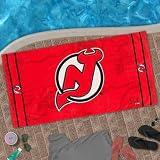 McArthur New Jersey Devils 30'' x 60'' Red Beach Towel