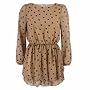 Gossipi Kleid VINTAGE DOTS DRESS cream <span class="brandLink"> Gossipi </span>