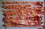 12 Cute Pink Kirby ID LANYARDs Key Strap Lot