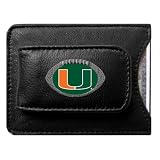 Miami Hurricanes New Leather Money Clip Wallet
