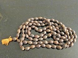 To Banish Poverty - Kamal Gata Mala Lotus Beads Yoga Japa Mala (108+1) for Chanting Lakshmi Kamalvaasini Meditation Prayer Mala