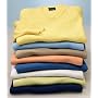 Signature Cotton V Neck Sweater