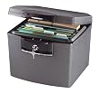 SentrySafe FIRE-SAFE Waterproof File, 1175 Cubic Inches, Silver Gray, #H4100