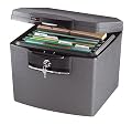 SentrySafe H4100 FIRE-SAFE Waterproof File, 1175 Cubic Inches, Silver Gray