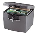 SentrySafe H4100 FIRE-SAFE Waterproof File, 1175 Cubic Inches, Silver Gray