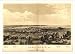 Historic Hamilton, Ontario, Canada, c. 1859 (L) Panoramic Map Poster Print Reprint Giclee