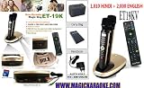 Hindi Magic Sing ET19KV 1810 HINDI SONGS + 2000 English Song Microphone Mic EnterTech