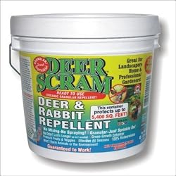 Enviro Pro 1006 Deer Scram Repellent Granular White Pail, 6 Pounds
