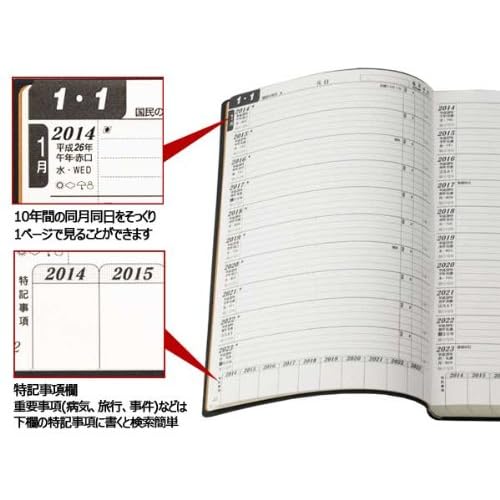 石原10年日記 2014年版 2014~2023年
