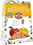 IMAGE OF Coffaro's Baking Company Walnut with Apple Spice Olive Oil Biscotti, 8-Ounce Boxes (Pack of 3)