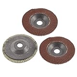 uxcell　フラップホイールディスク 　サンディングディスク　砥石　研磨　樹脂布　研磨剤　プラスチック　116g