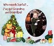 Who Needs Santa? Christmas Photo Magnet Frame